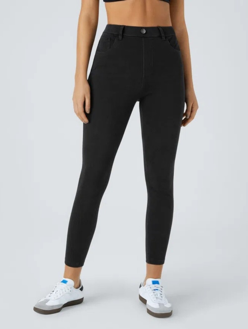 Halara Flex™ High Waisted Pockets Denim Work Leggings